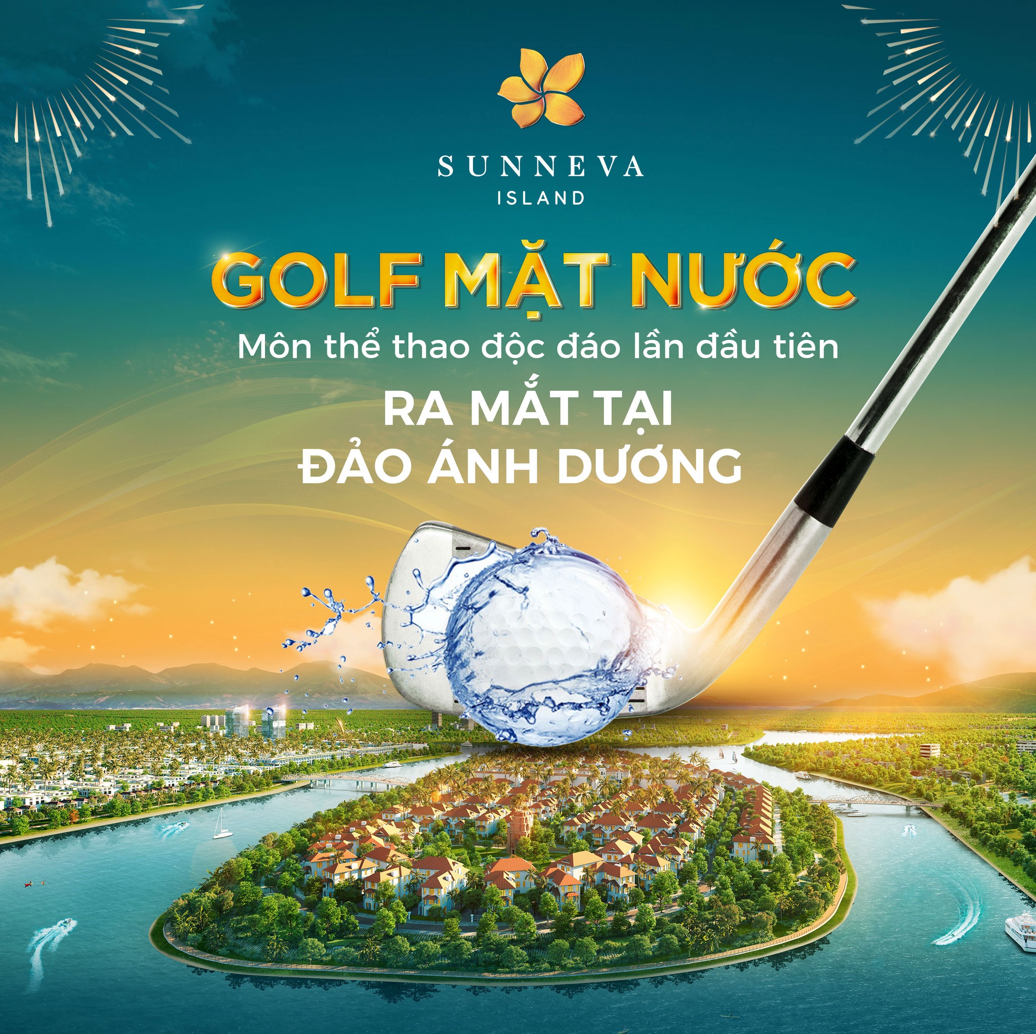 Golf mặt nước số 1 tại Đảo Ánh Dương