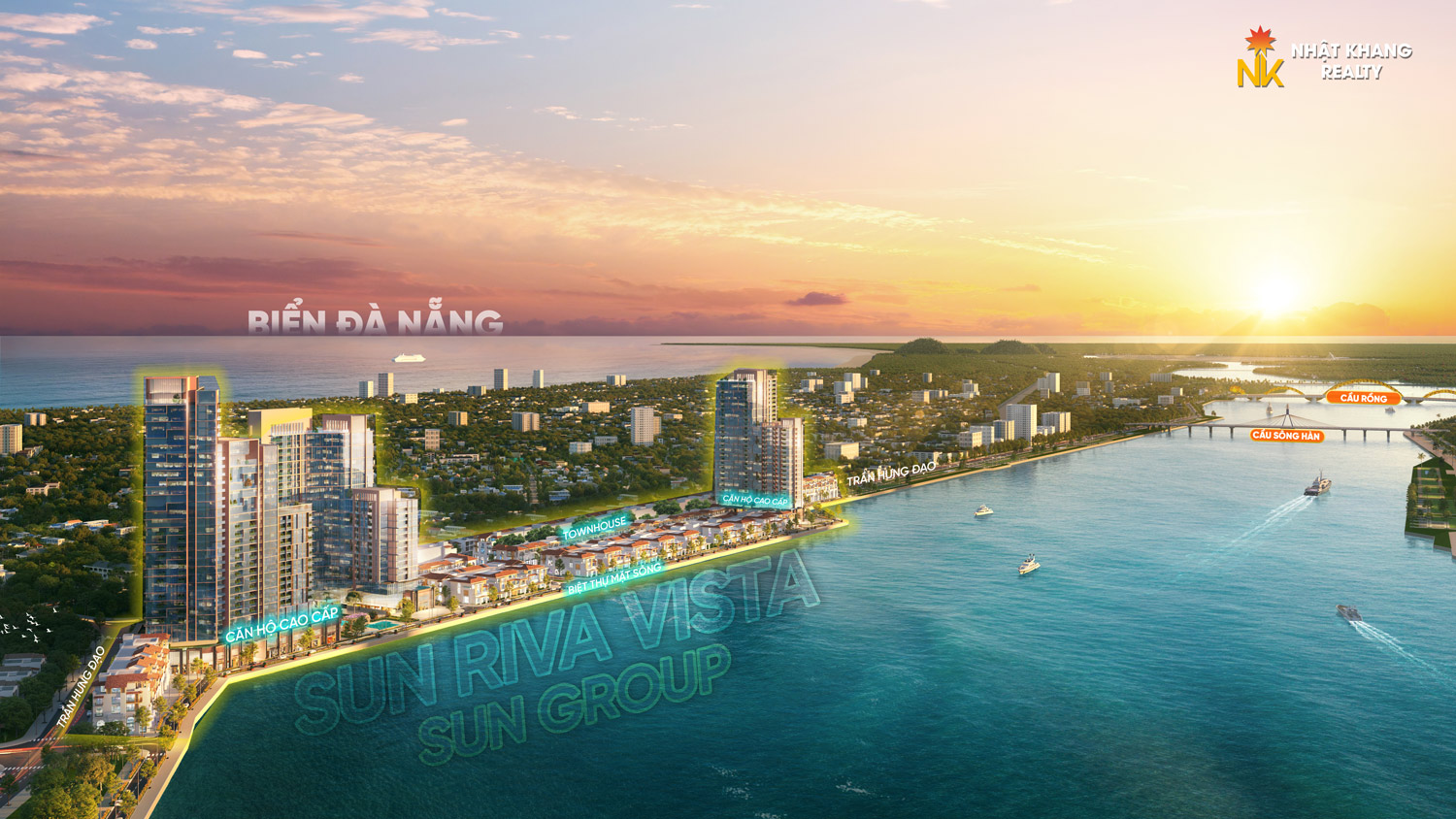 1 Góc nhìn toàn cảnh Sun Riva Vista Đà Nẵng