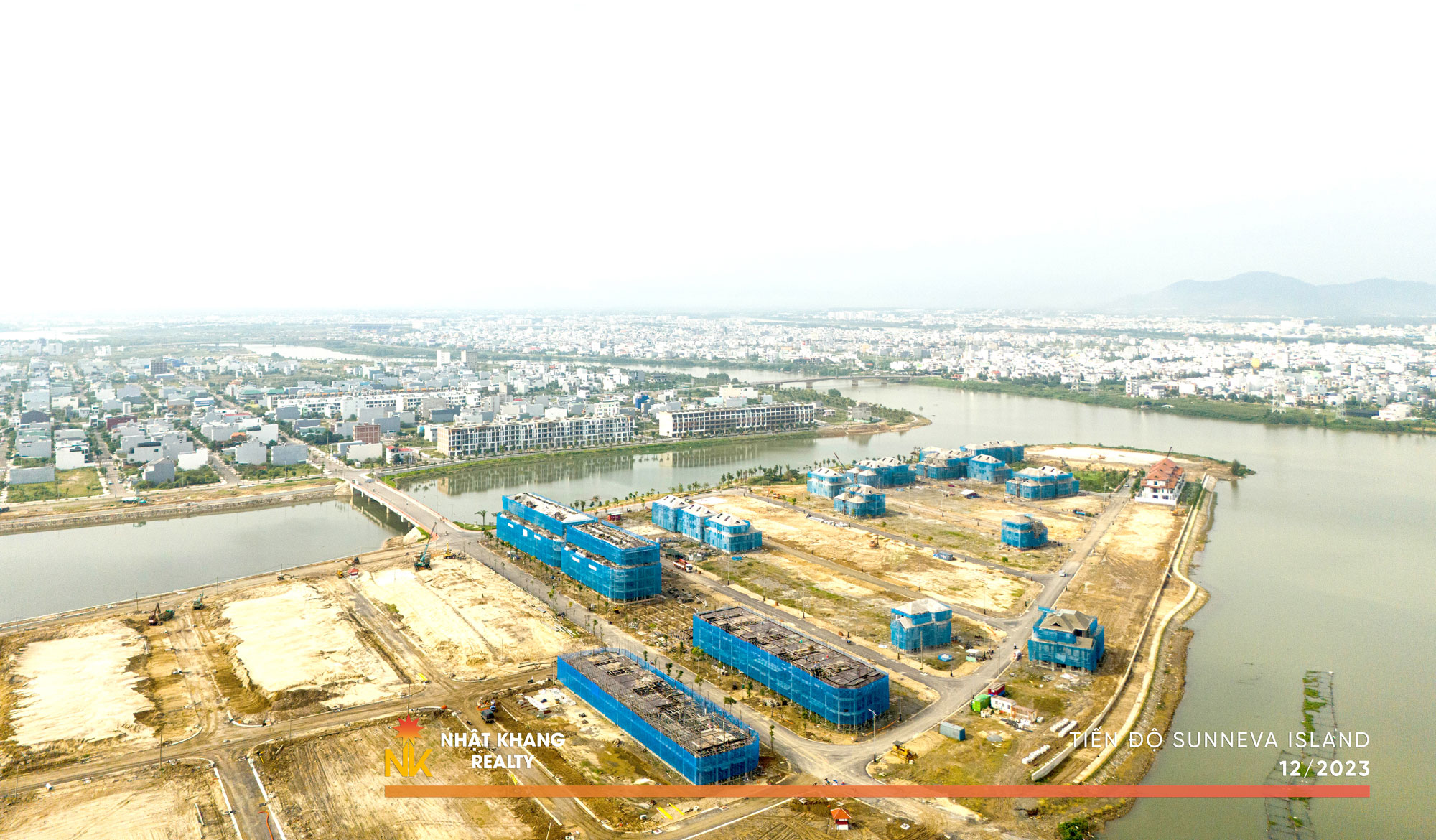 Cập nhật tiến độ dự án Sunneva Island tháng 12 năm 2023